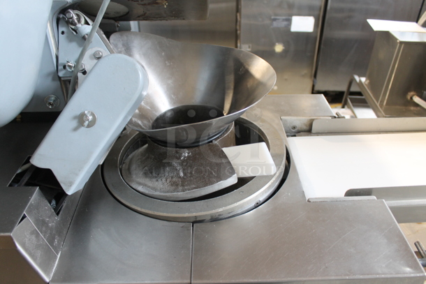 Atwood Scaleomatic S.300 Stainless Steel Commercial Floor Style Dough Divider Rounder on Commercial Casters. 220 Volts, 1 Phase. - Image 3 of 12