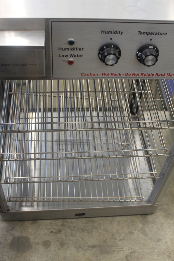 Star HFD-3 Stainless Steel Commercial Countertop Heated Display Case Merchandiser. 120 Volts, 1 Phase. Tested and Working! - Image 6 of 8
