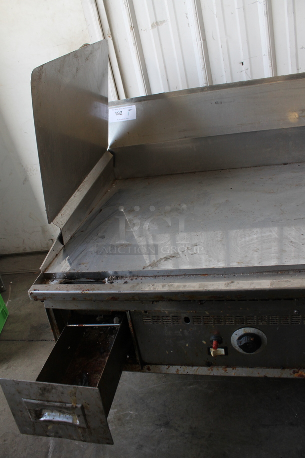 Keating 60X30FLDMiraClean Stainless Steel Commercial Countertop Natural Gas Powered Flat Top Chrome Top Griddle. 150,000 BTU. - Image 7 of 9