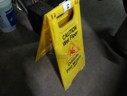 One Caution Triangle.