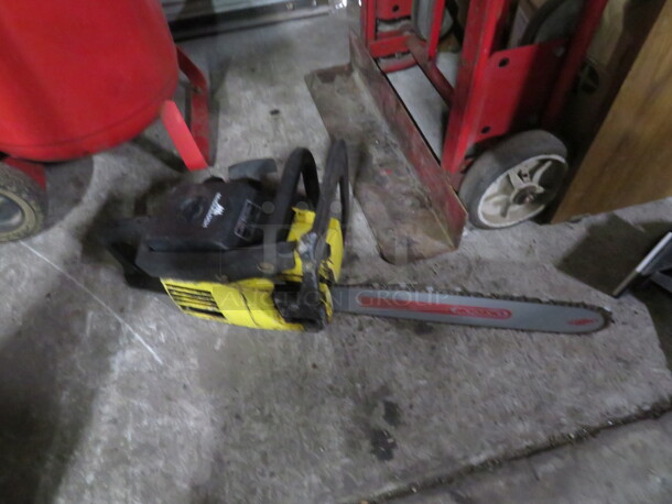 One Mcculloch Chainsaw. Needs Work. - Image 1 of 2