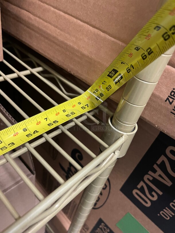 Clean! Stainless Steel Commercial Wire Shelf NSF Great For Food Storage Gold Color  - Image 4 of 6