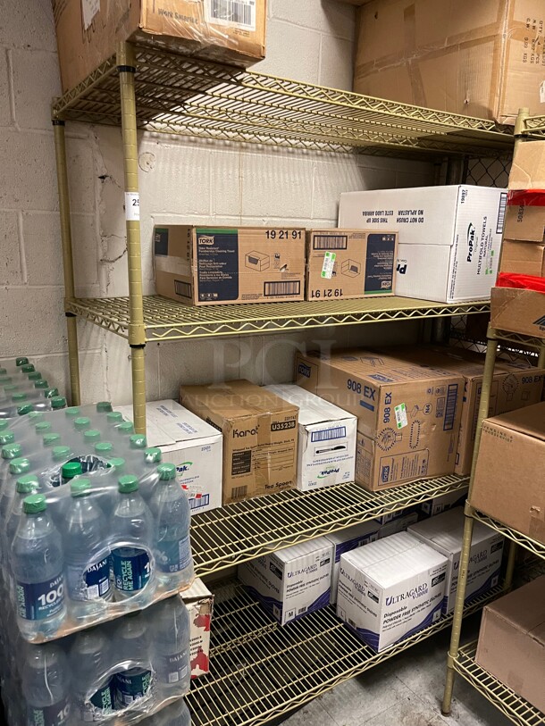 Clean! Stainless Steel Commercial Wire Shelf NSF Great For Food Storage Gold Color  - Image 1 of 5