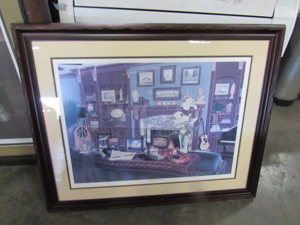 One Framed Matted Picture NASHVILLE HERITAGE By Douglas C Hess. 