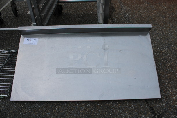 Metal Shelf w/ Brackets. 36x20x18 - Image 2 of 3