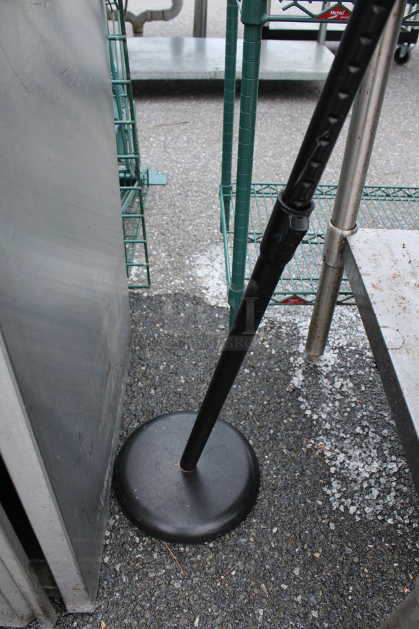 Metal Floor Style Sign. 12x10x46 - Image 3 of 3