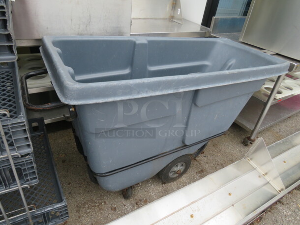 One Rubbermaid Utility Cart. Model #1304. 450lb Capacity. - Image 2 of 2