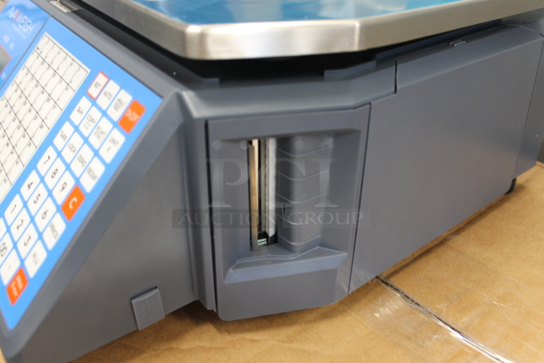 BRAND NEW SCRATCH AND DENT! AvaWeigh 334PCSP60 Thermal Label Printing / Price Computing Scale. 110-240 Volts, 1 Phase. Unit Has Only Been Used a Few Times! Tested and Working! - Image 5 of 10