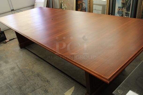 Wooden Conference Table - Image 4 of 6