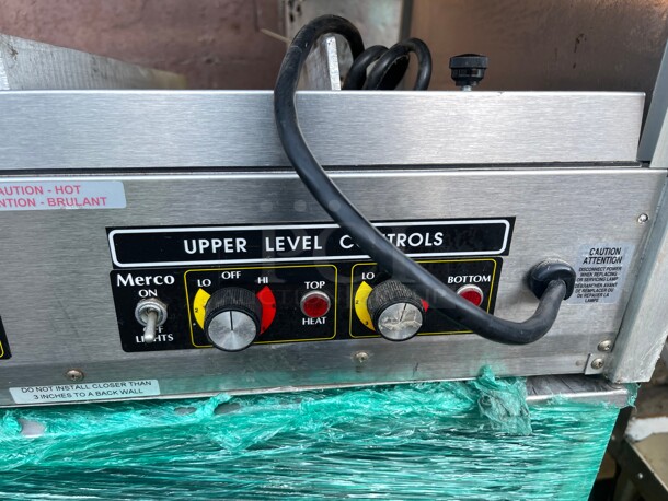 New! Merco Savory 2TSW 26 inch Pass Through Countertop Warmer Merchandiser G3B NSF 115 Volt Tested and Working! - Image 7 of 10