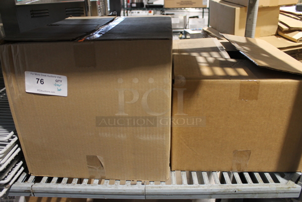 ALL ONE MONEY! Tier Lot of Various Items Including Poly Coated Racks and Plastic Lids - Image 3 of 5