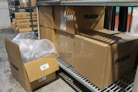 ALL ONE MONEY! Tier Lot of Various Items Including Flacon Plastic Lids