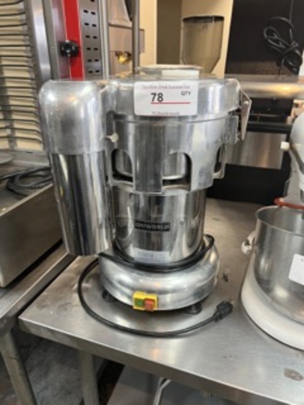 Awesome! Uniworld - UJC-750E - Commercial 1 HP Juice Extractor NSF Tested and Working!