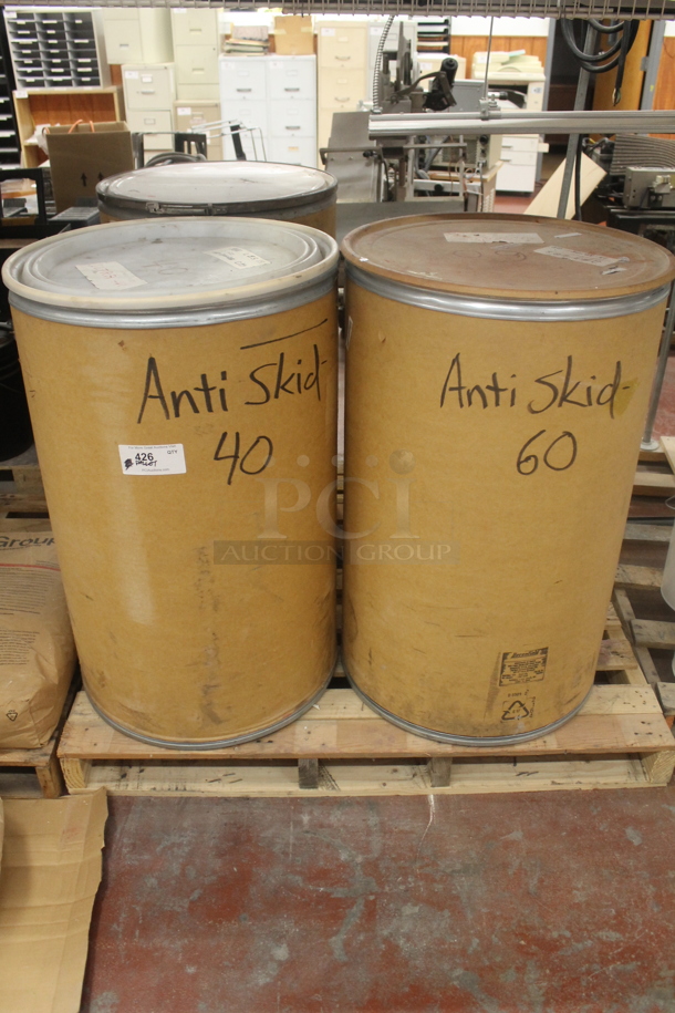 ALL ONE MONEY! PALLET LOT of Barrels; Micro Powders. BUYER MUST REMOVE. - Image 1 of 5