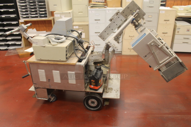 Portable Microwave Powered UV Curing System Including P300MT Poweer Supply and Speed Control on Casters. - Image 1 of 7