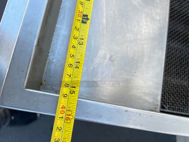 Clean! FRIDGCON FTFS-40 40 LBS Commercial FLOOR FRYER - GAS 102,000 BTU NSF Natural Gas Tested and Workng! - Image 6 of 8