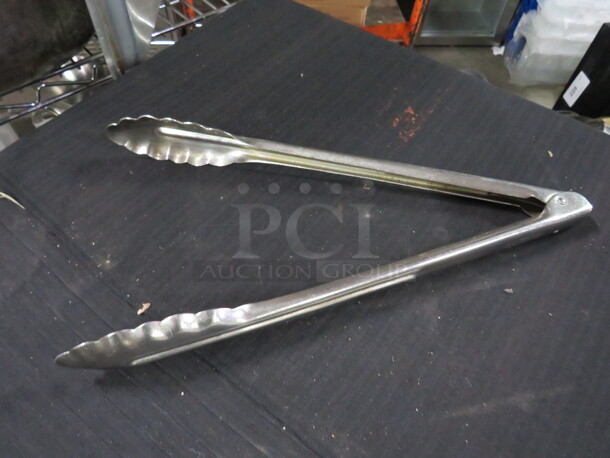 One H/D Stainless Steel Tong.