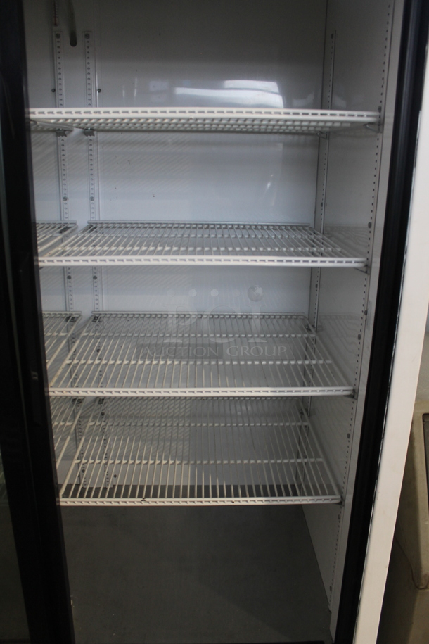 True GDM-69 Metal Commercial 3 Door Reach In Cooler Merchandiser w/ Poly Coated Racks. 115 Volts, 1 Phase. Tested and Does Not Power On - Image 6 of 6