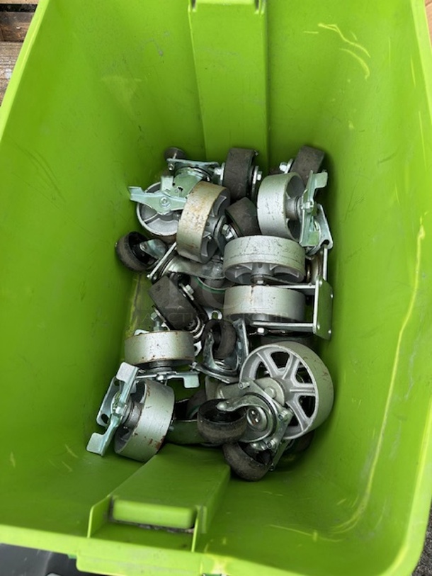 One Lot Of Casters. - Image 1 of 1