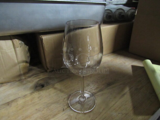 NEW Tritan CL 15oz Clar Crystal Look But Tritan Hard Poly Break Resistant Stem Wine Glass. #SW-1446. 11XBID