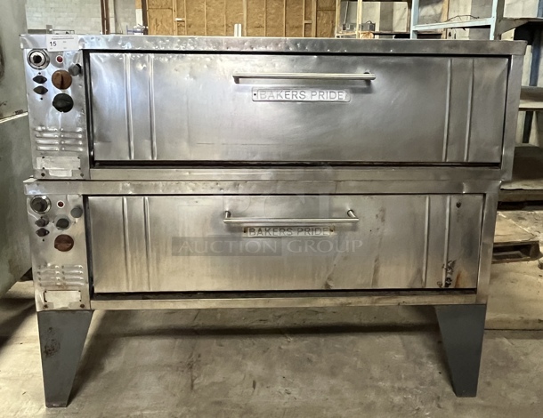 Bakers Pride 2 Deck Pizza Oven, Tested & Working! - Image 1 of 4