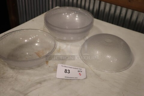 Clear Plastic Salad Bowls  
8.75"
QTY 5
Your Bid x 5