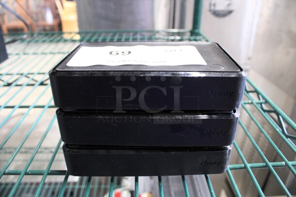 3 Xfinity XiD-P Model Pace PXD01ANI DTA Set Top Boxes. 3.5x3.5x1.5. 3 Times Your Bid!