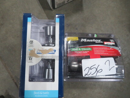 Assorted NEW Door Knob. 2XBID