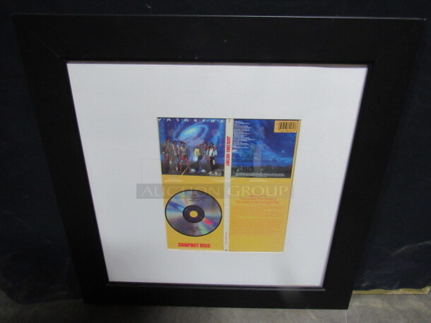 One 25X25 Framed JACKSONS VICTORY Compact Disc