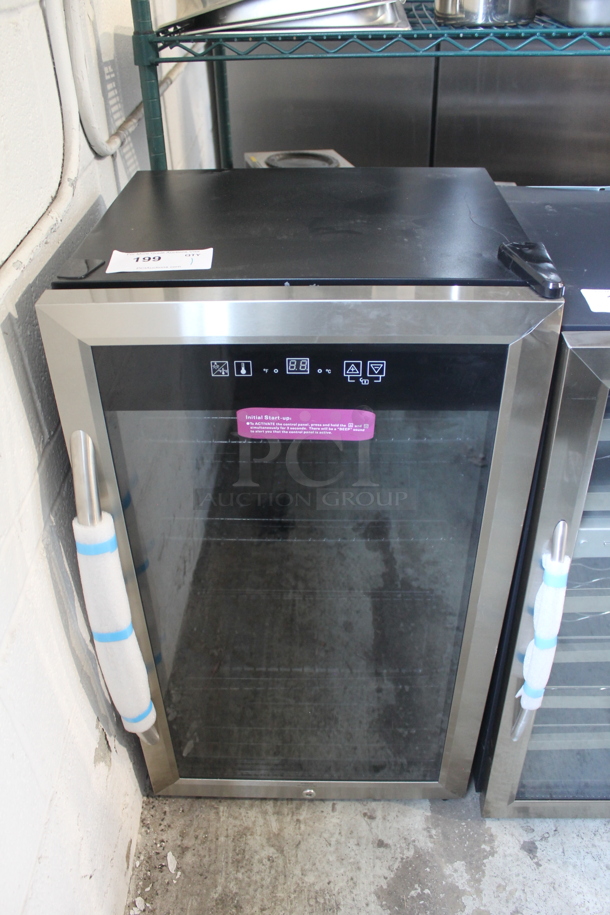 BRAND NEW SCRATCH AND DENT! Avanti BCA306SS-IS Stainless Steel Commercial 108 Can Capacity Cooler Merchandiser. 115 Volts, 1 Phase. Tested and Working! - Image 1 of 9