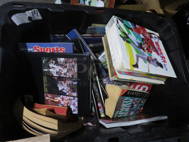 One Mega Lot Of Assorted Sports Books