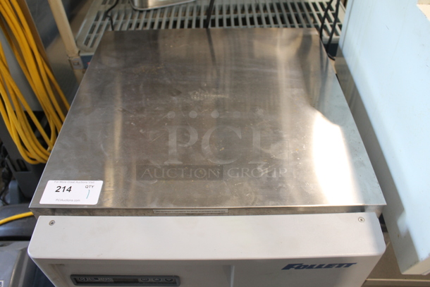 2020 Follett REF4P-0R-00-00 Stainless Steel Commercial Single Door Undercounter Performance Plus Cooler. 115 Volts, 1 Phase. Tested and Working! - Image 2 of 9