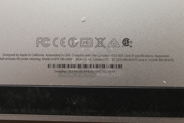 2 Apple A1419 Monitors w/ Apple Box. 2 Times Your Bid!  - Image 7 of 7