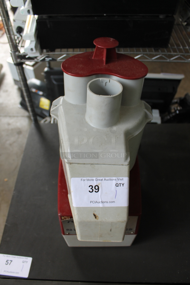 Robot Coupe R2 Ultra Metal Commercial Countertop Food Processor w/ Blade. Tested and Does Not Power On - Image 2 of 7