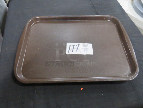 NEW Traex 12X16 Brown Lunch Tray. #1216. 16XBID - Image 1 of 1