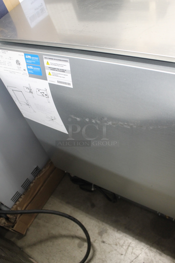 BRAND NEW SCRATCH AND DENT! 2023 Manitowoc UYF0140A-161B Commercial Stainless Steel Undercounter Electric Ice Maker. 115V, 1 Phase.   - Image 5 of 6