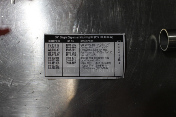 Stainless Steel Mounting Kit - Image 7 of 7