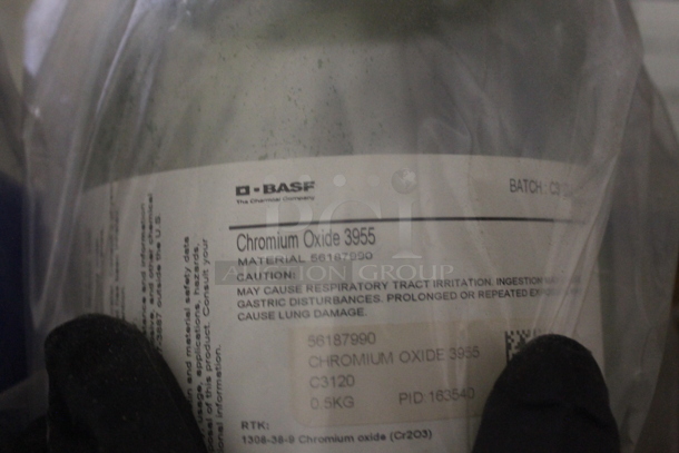 ALL ONE MONEY! PALLET LOT OF Various Items Including Synthetic Hydrated Amorphous Silica, .D Base Sicopal Orange, D Base Sicotan Yellow. BUYER MUST REMOVE.  - Image 5 of 10