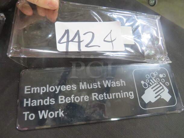 NEW Employee Signs. 4XBID