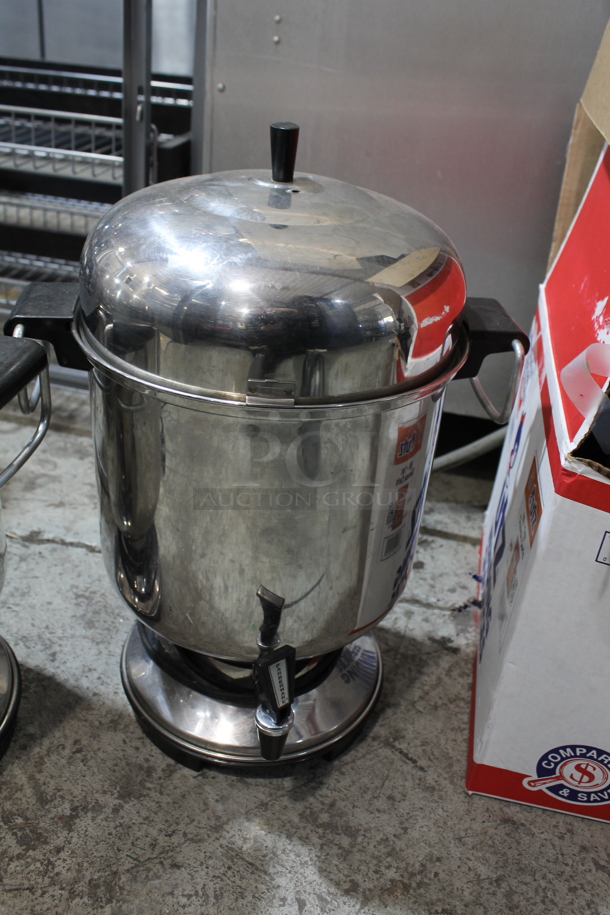 2 Stainless Steel Automatic Percolators. 2 Times Your Bid! - Image 2 of 4