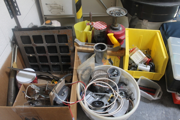 ALL ONE MONEY! Lot of Various Items Including Table, Chair and Buckets. BUYER MUST REMOVE. - Image 2 of 9