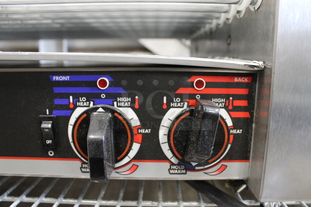 BRAND NEW SCRATCH AND DENT! APW Wyott HR-50 Stainless Steel Commercial Countertop Hot Dog Roller. 120 Volts, 1 Phase. Tested and Working! - Image 4 of 8