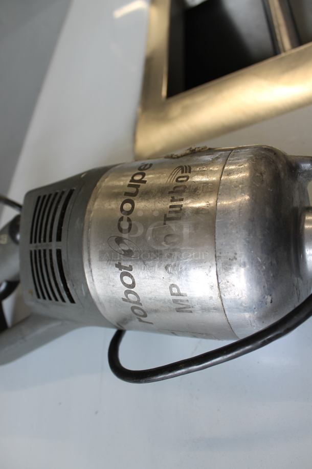 Robot Coupe MP 350 Turbo Stainless Steel Commercial Immersion Blender. 120 Volts, 1 Phase. Tested and Powers On But Parts Do Not Move - Image 5 of 9