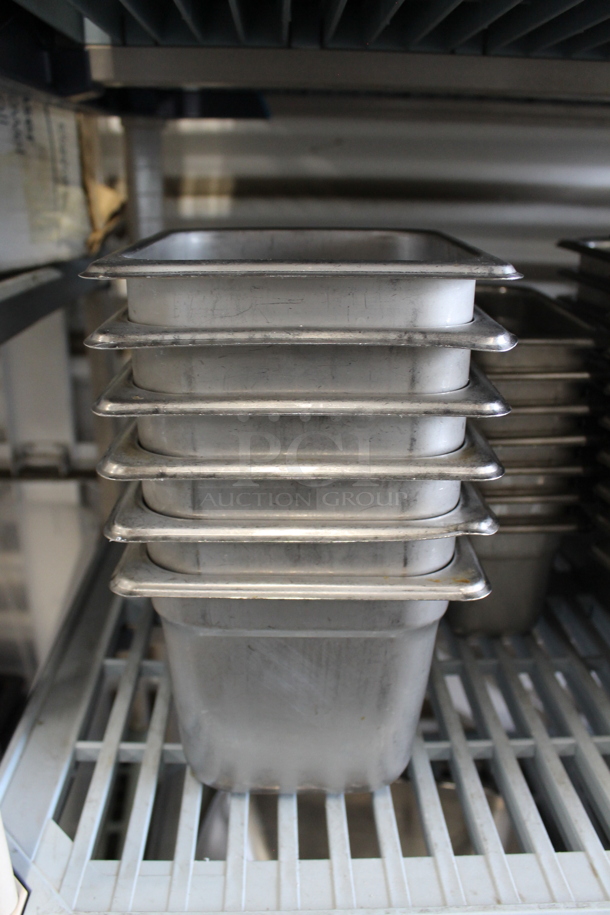 53 Stainless Steel Drop In Bins. Includes 1/9x4, 1/6x6. 53 Times Your Bid! - Image 4 of 6