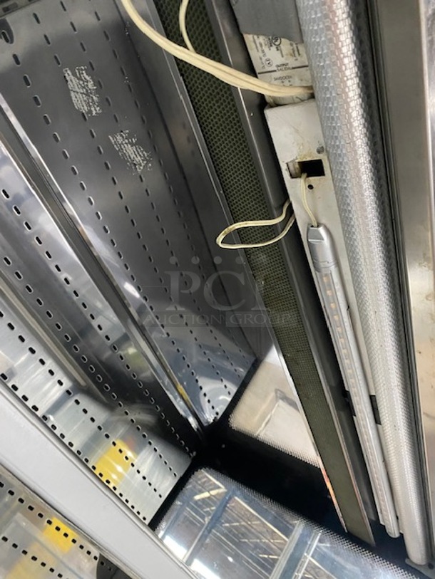 Sifa Commercial Refrigerated Open Grab-N-Go Display Case! With Pull Down Front Cover! Solid Stainless Steel! MODEL: GAEP6L096N0710 220V! - Image 4 of 5