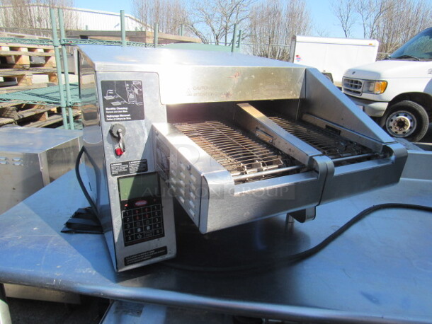 One Hatco Conveyor Toaster. Model# ITQ-1750-2C. 208 Volt. 1 Phase. 20X30X17