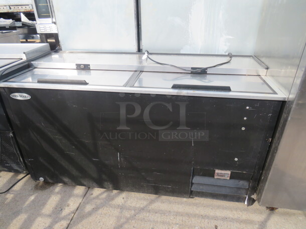 One Serveware  2 Door Bottle Box. Model# BC-65. 115 Volt. 64.5X27.5X36 - Image 1 of 2