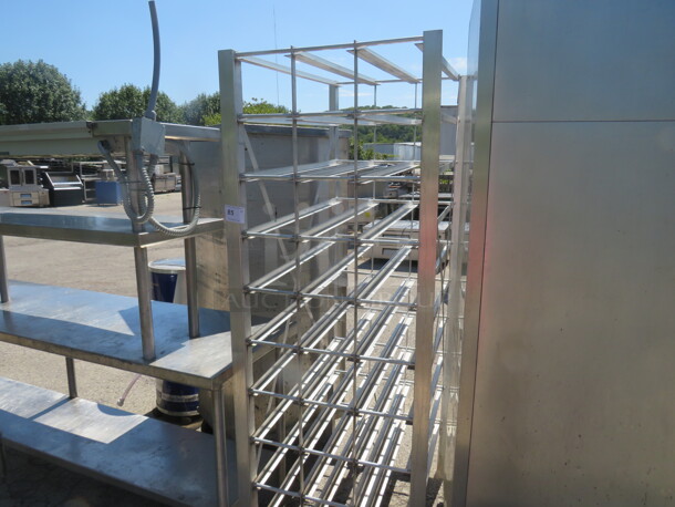 One Aluminum Can Rack. 26.5X38X74.5 - Image 1 of 1
