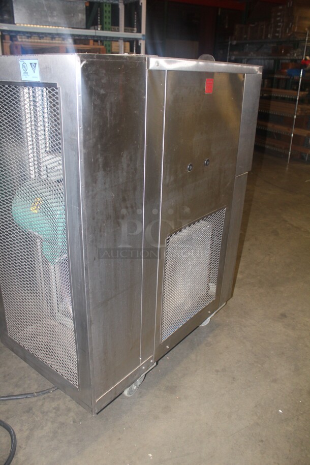 AMAZING! Emery Thompson/Electro Freeze Model 20LA-SP Commercial Stainless Steel Batch Freezer On Casters. 23.5x42x53. 220V/60Hz. 3 Phase. Working When Pulled! - Image 6 of 6