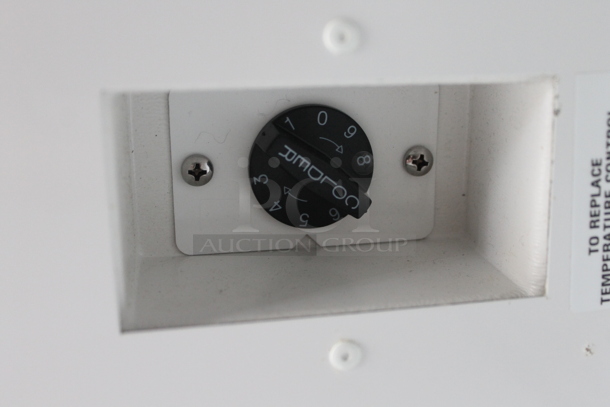 2015 True TG2R-2S ENERGY STAR Stainless Steel Commercial Two Door Reach In Cooler w/ Poly Coated Racks. 115 Volts, 1 Phase. Tested and Working! - Image 9 of 10